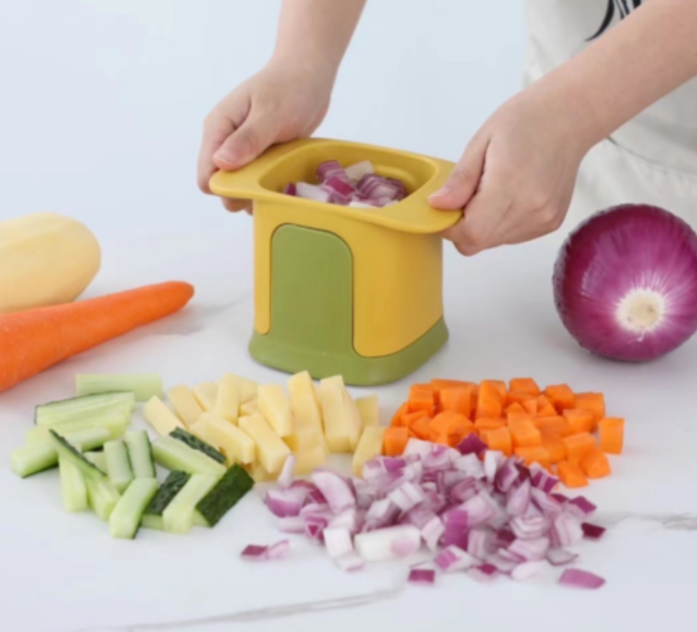 2in1 Quick Vegetable Chopper And Cutter