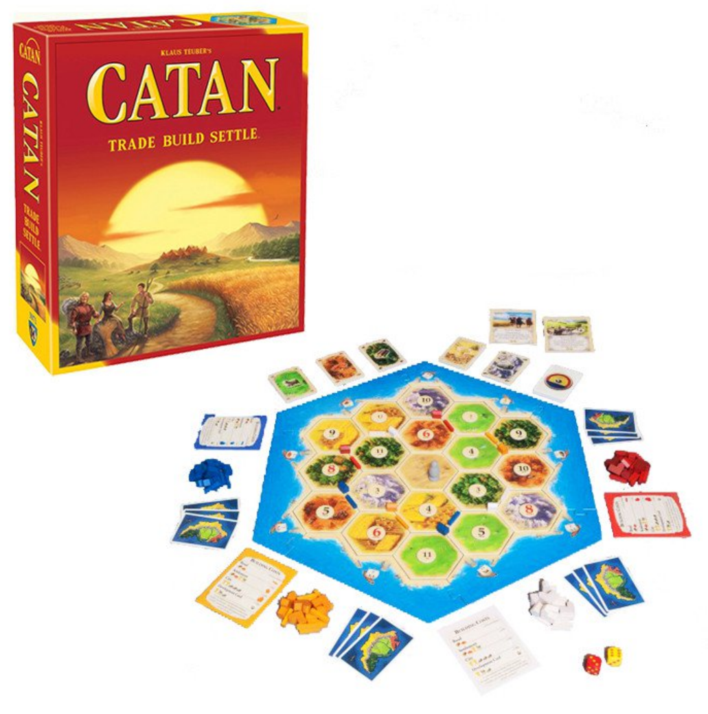 Catan Board Game (Trade Build Settle)