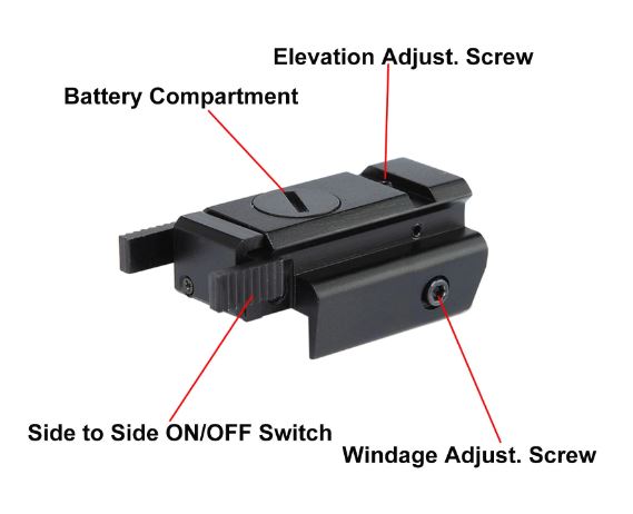 Outdoor Red Dot Laser Sight Scope