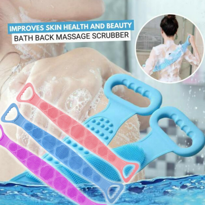 Silica Gel Bath Scrubber Towel