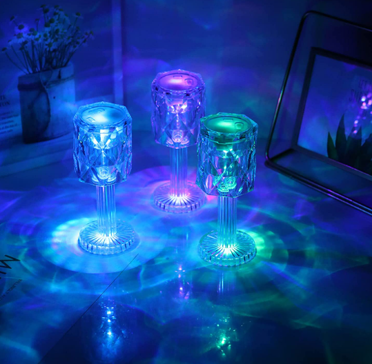 Mini LED Luminous Crystal Lamp (Each)