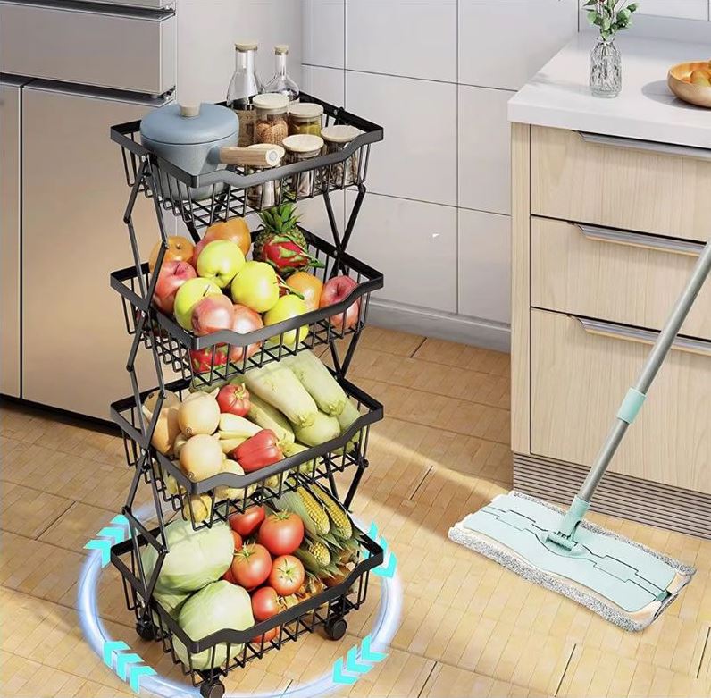 Kitchen Storage Collapsible Basket (5 Tier)