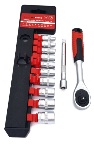 Ratchet Socket Set (12 pcs)