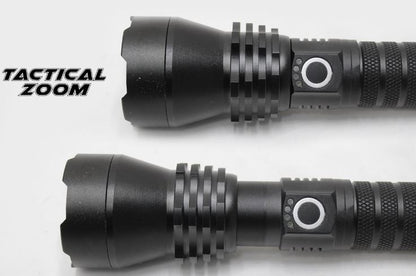 Chargeable Tactical Zoom Waterproof Torch