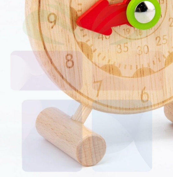 Wooden Cognitive Mini Clock