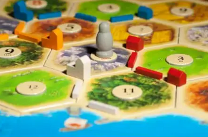 Catan Board Game (Trade Build Settle)