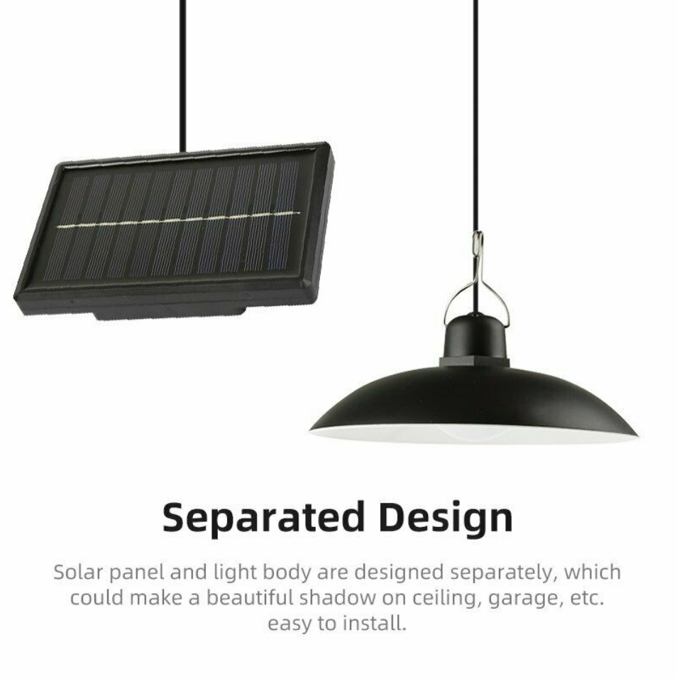 Solar LED Hanging Pendant Light