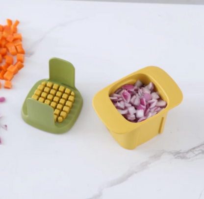 2in1 Quick Vegetable Chopper And Cutter