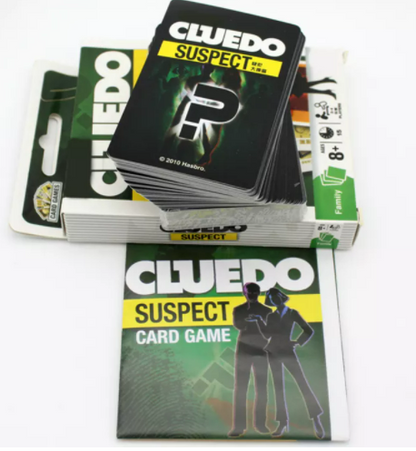 Cluedo Suspect Card Game