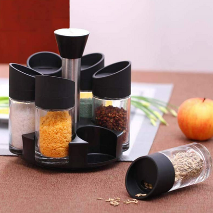 Round Spice Rack Set (6 pcs)