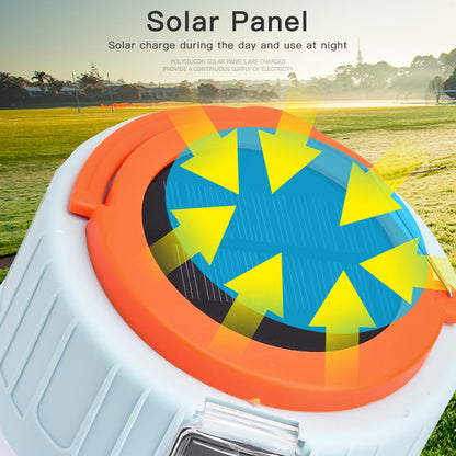 Multifunctional Solar Emergency Light with Power Bank