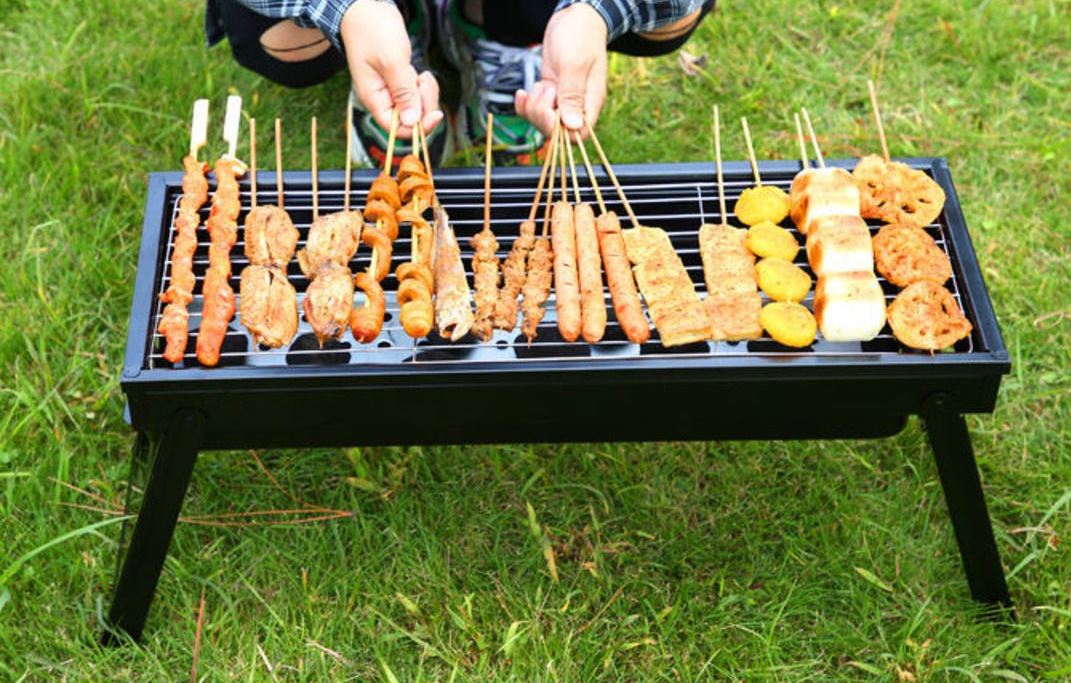 Foldable BBQ Grill Braai Stand