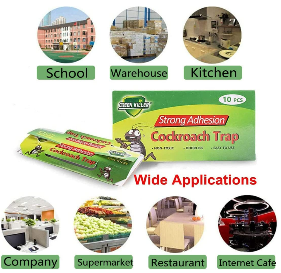 Indoor Cockroach Trap (10 pcs)