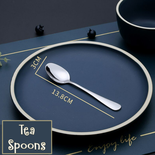 Stainless Steel Tea Spoon Set (6 pcs)