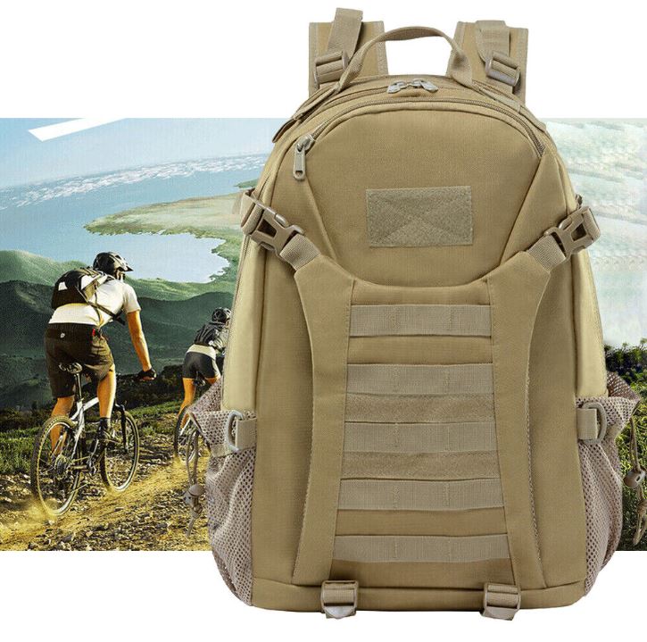 Tactical Military Backpack (Khaki)