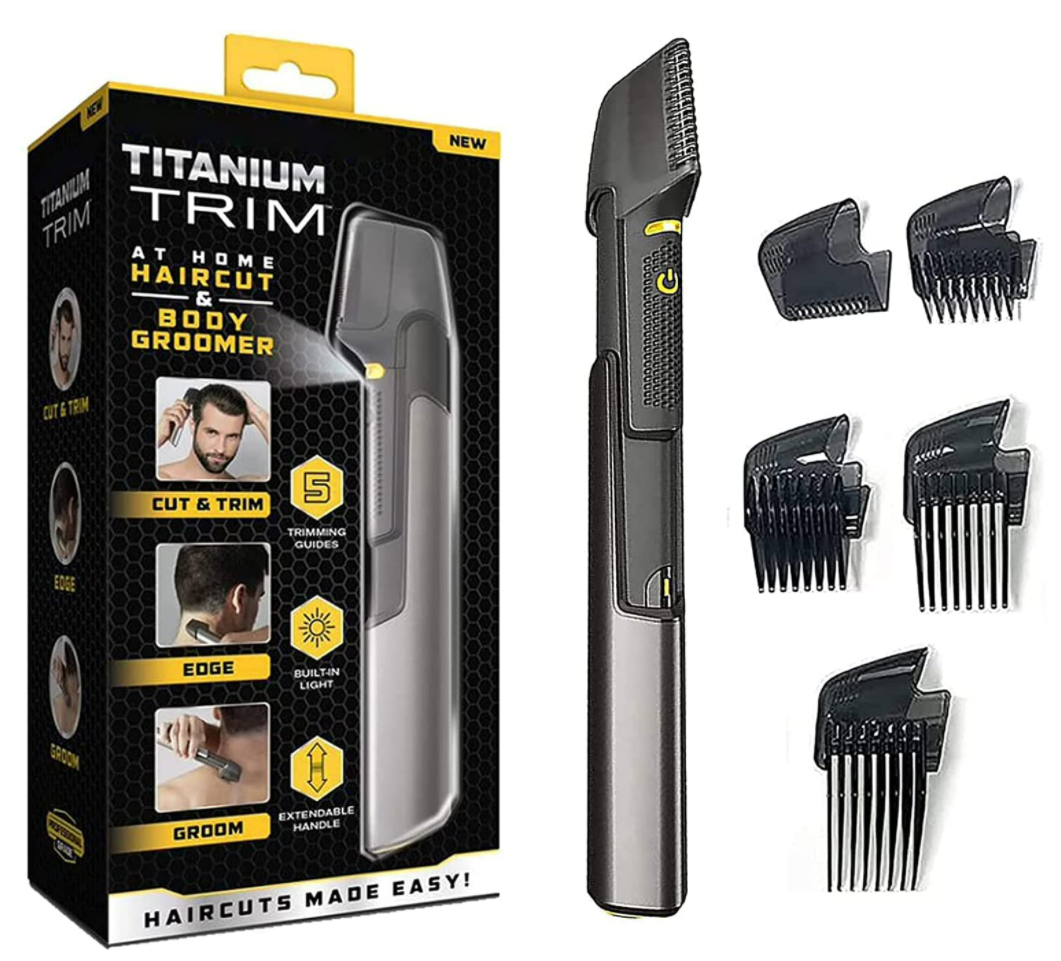 Micro Touching Titanium Hair and Body Groomer