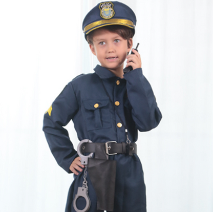 Police Men Costume For Children