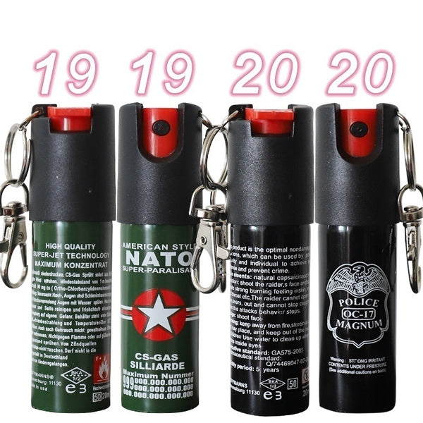 Pepper Spray Keyring For Self Defence (20ml)