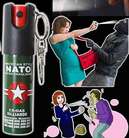 Pepper Spray Keyring For Self Defence (20ml)