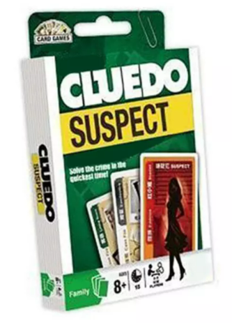 Cluedo Suspect Card Game