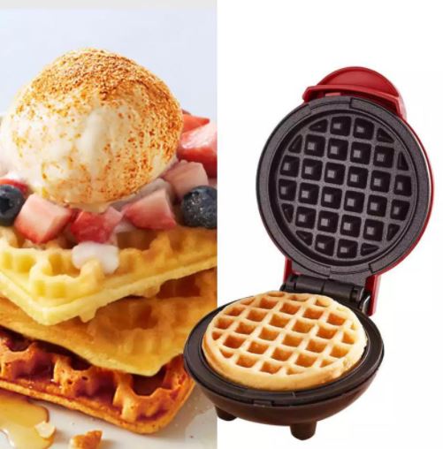 Mini Waffle Maker Machine