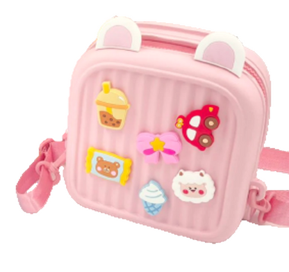 Cute Lightweight Waterproof Backpack For Children (Blue)