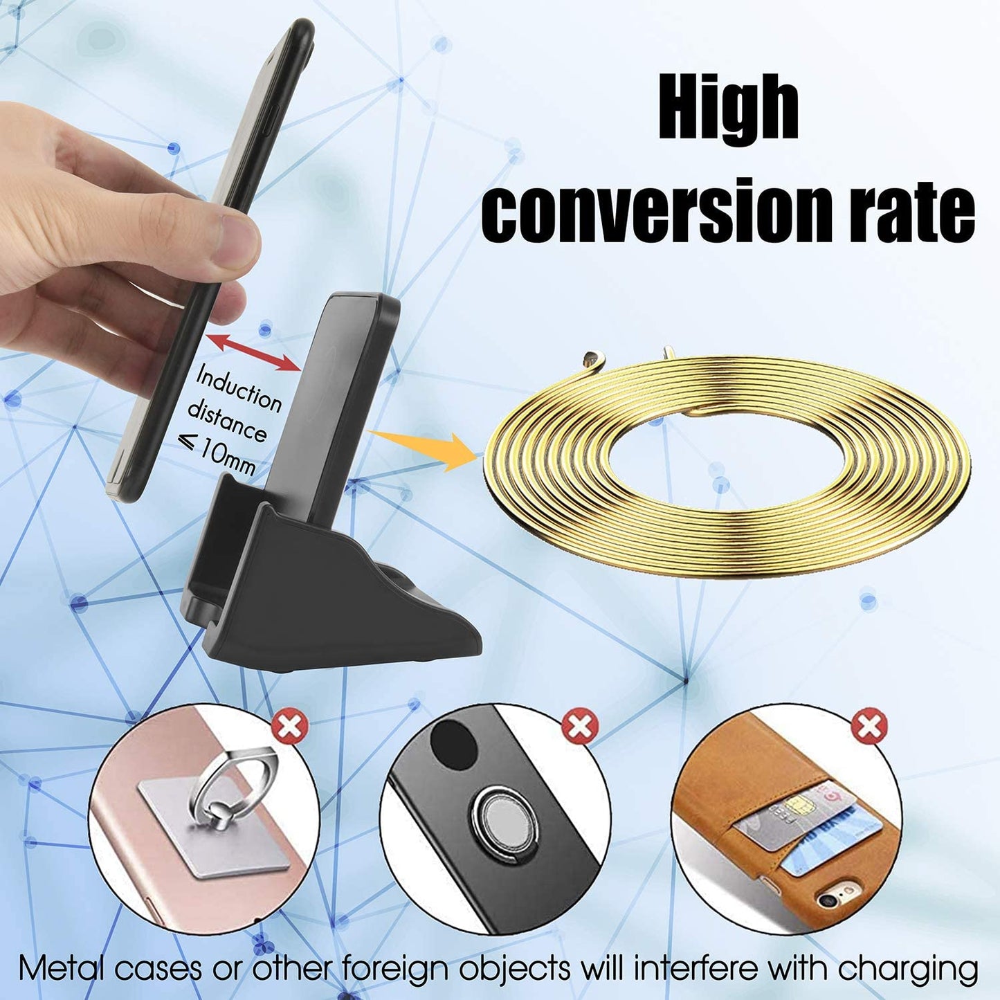 High-Speed Fast Wireless Charging Stand