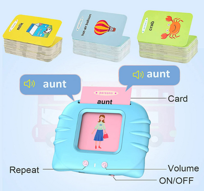 Words Card Reading Learning Machine (Pink Only)