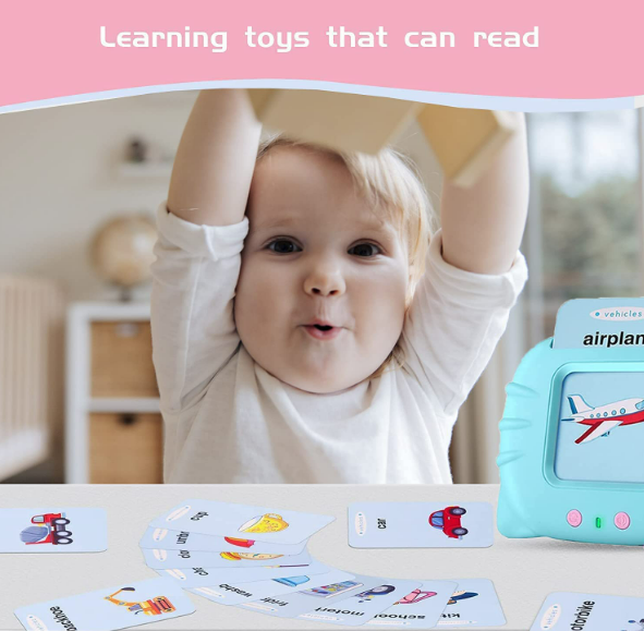 Words Card Reading Learning Machine (Pink Only)