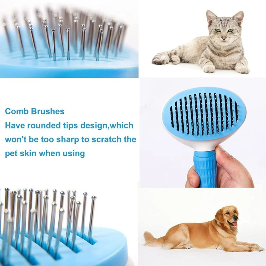 Pet Cleaning And Grooming Beauty Brush