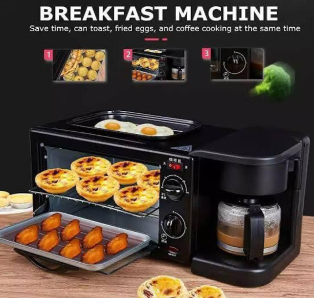 3in1 Electric Breakfast Maker