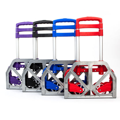 Aluminium Folding Portable Heavy Duty Push Trolley