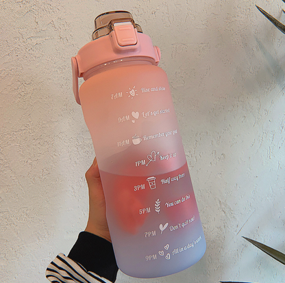 Motivational Water Bottle (2L)