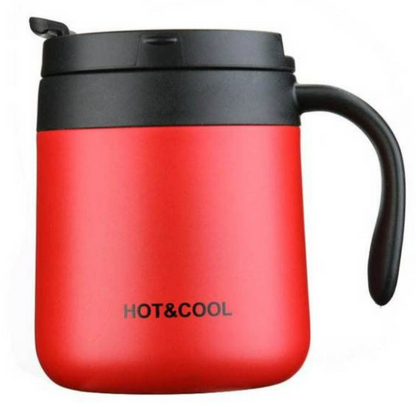 Double Steel Thermos Coffee Mug (500ml)