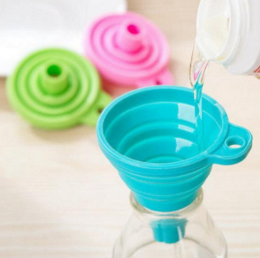 Foldable Collapsible Silicone Funnel