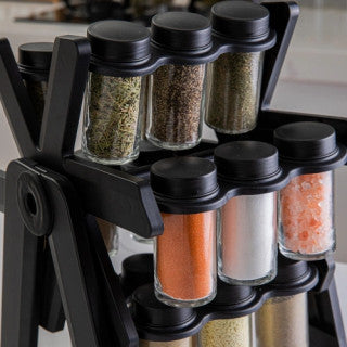 Jar Rotating Spice Rack (18 pcs)