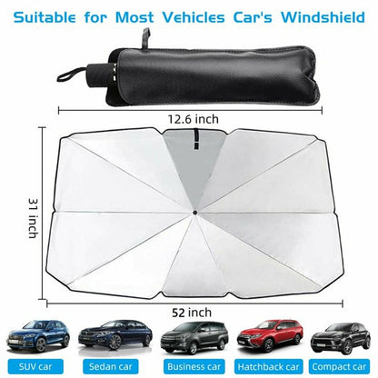 Car Windshield Sun Shade Umbrella