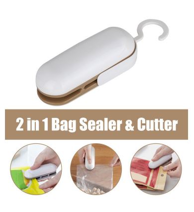 2in1 Mini Bag Sealer And Cutter