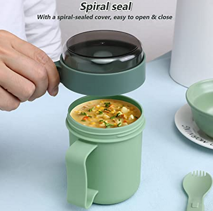 Portable Insulated Thermal Soup Cup (500ml)