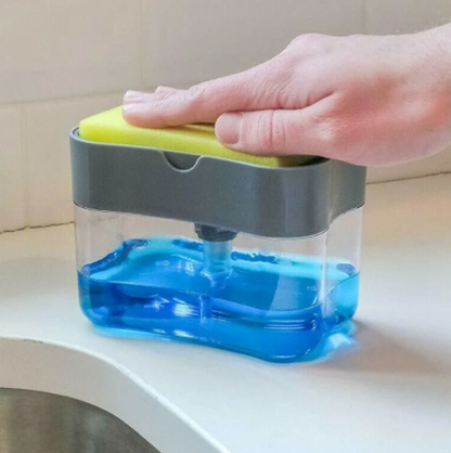 Soap Dispenser and Sponge Caddy