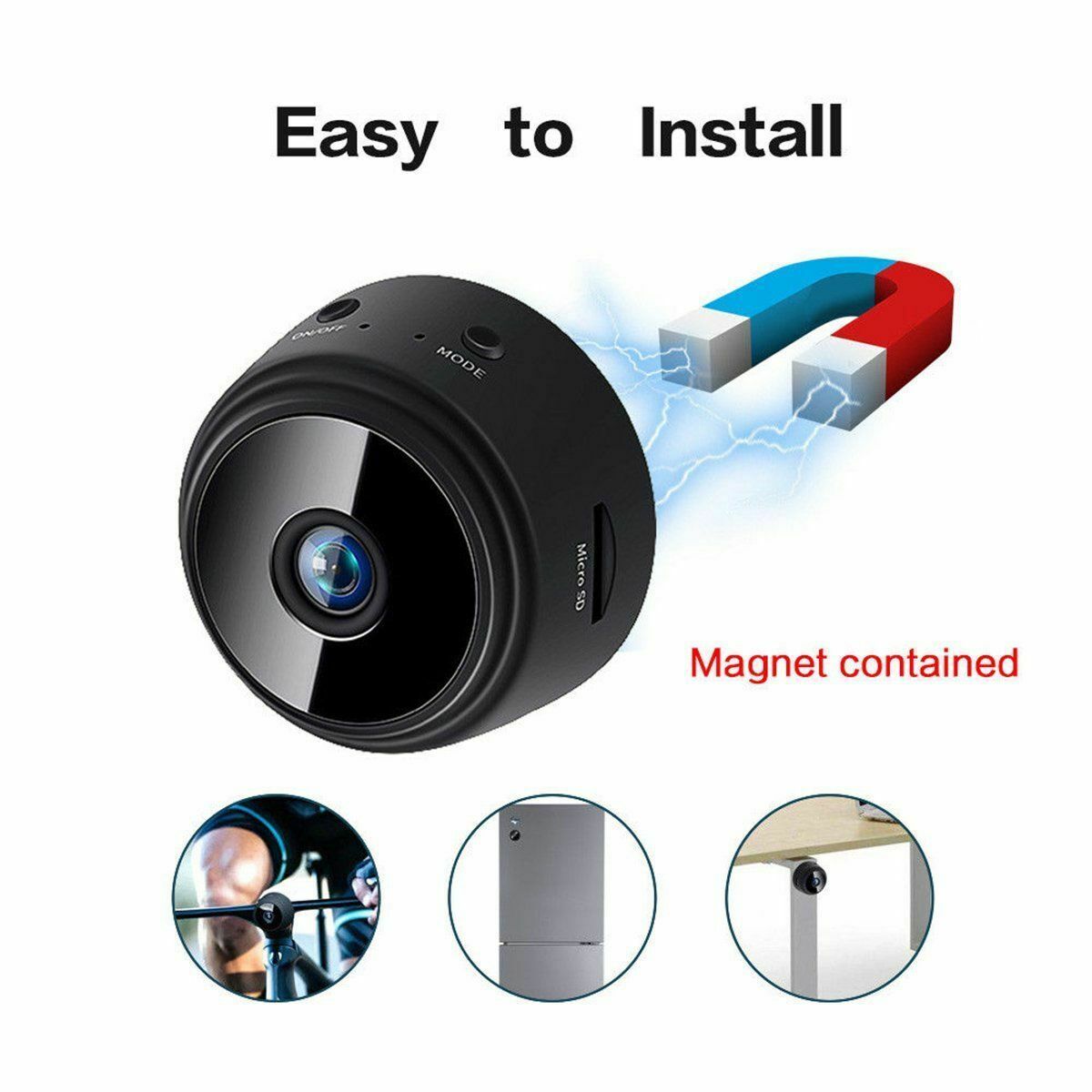 Mini HD Wireless WIFI Camera