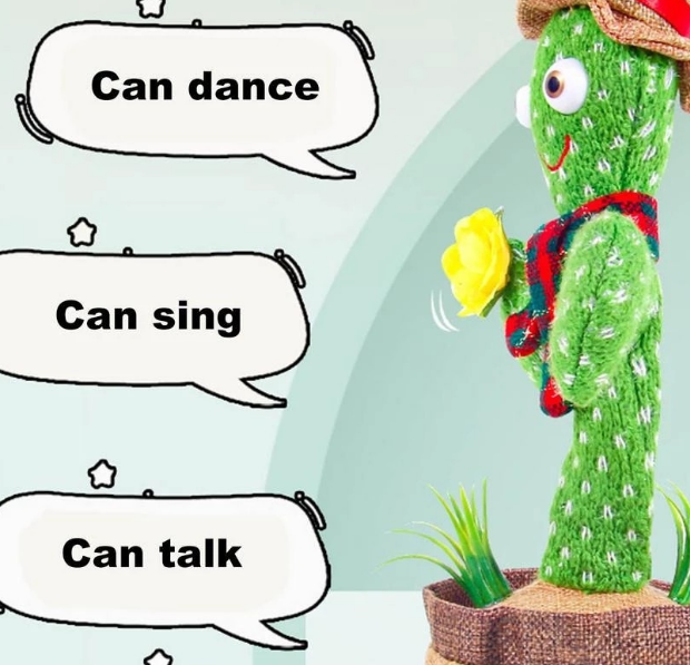 Dancing Singing Cactus