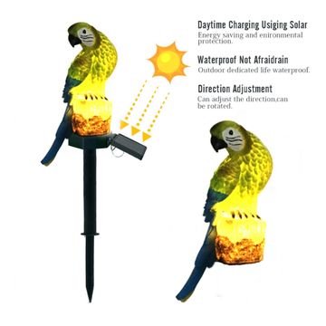 Parrot Shape Light LED Solar Garden Light