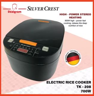 Digital Electric Black Rice Cooker (5L)