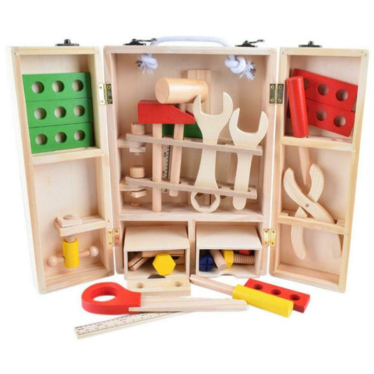 Wooden Durable Educational Tool Set For Children