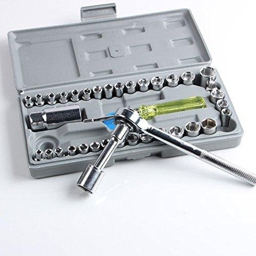 Combination Socket Wrench Set (Large)(40 pcs)