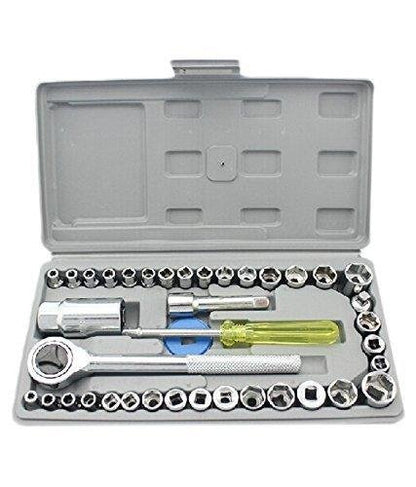 Combination Socket Wrench Set (Large)(40 pcs)