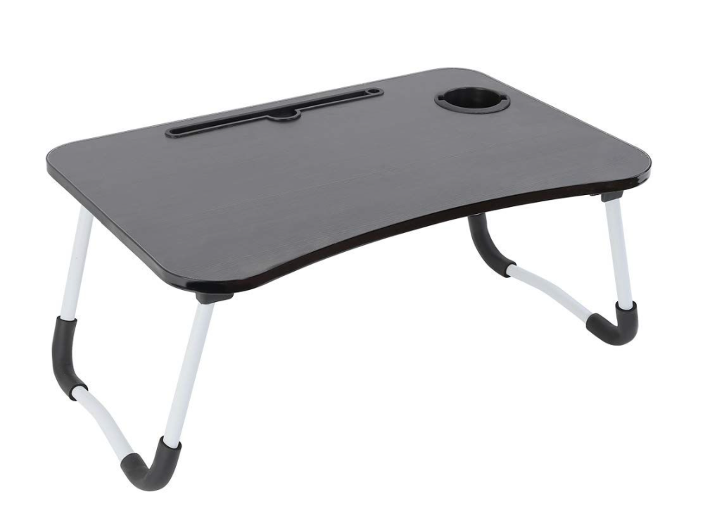 Portable Foldable Laptop Table (Black)